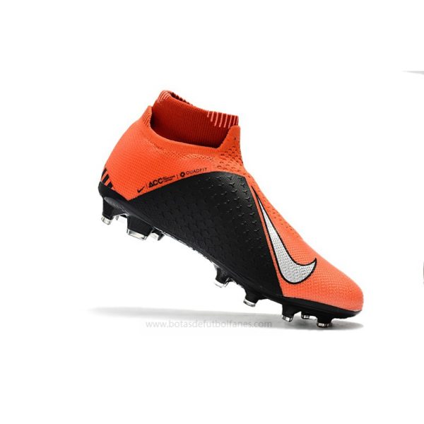 Nike Phantom VSN Elite DF FG Naranja Negro Plata